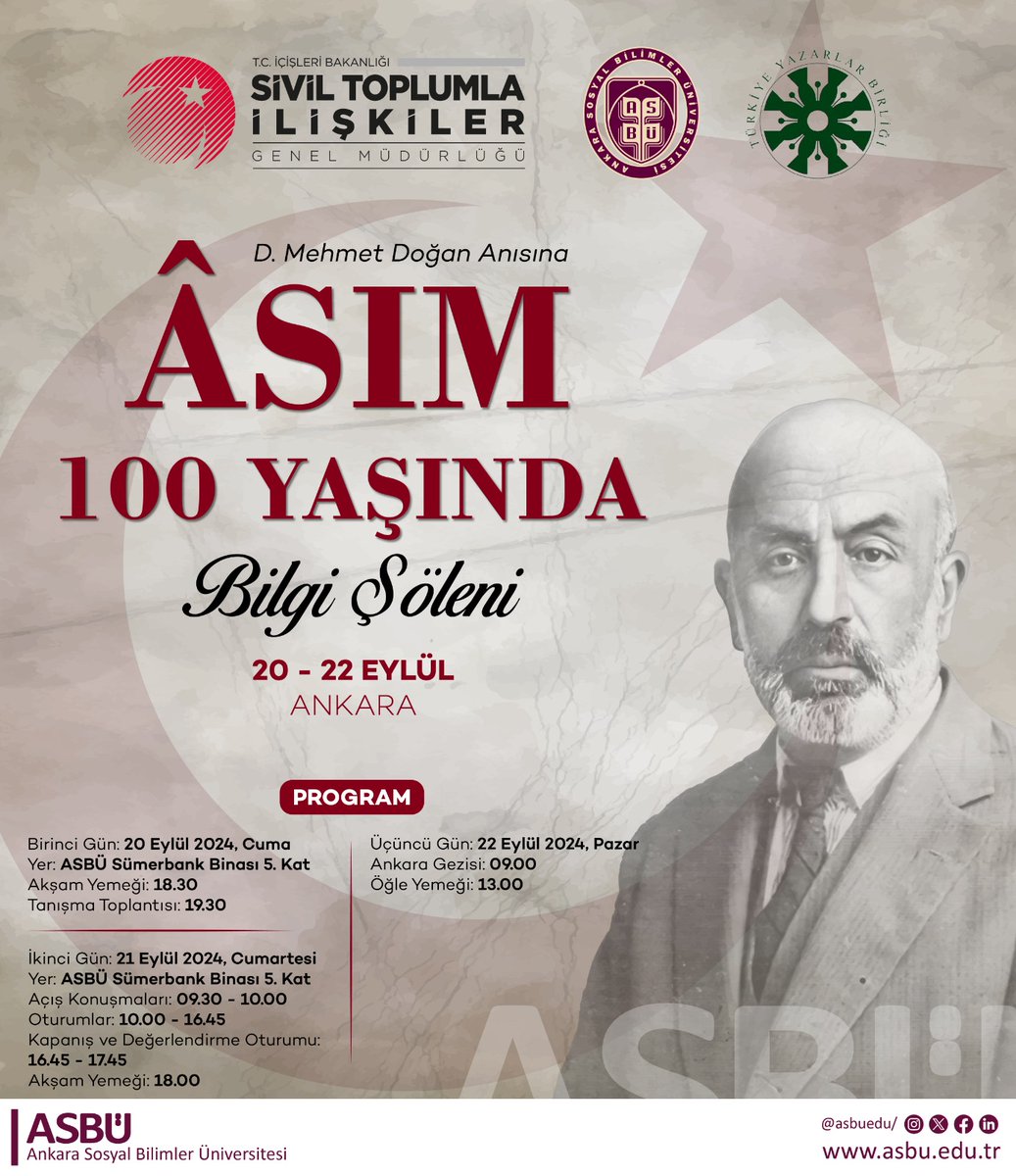 Âsım'ın Nesli, Ankara Sosyal Bilimler Üniversitesi'nde Tanıtıldı