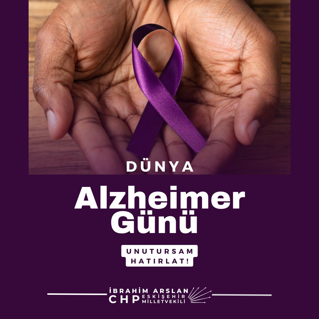 Alzheimer Hastalığıyla Mücadelede Farkındalık Günü