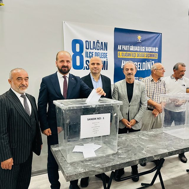 Gölbaşı AK Parti İlçe Başkanlığı'nda Olağan Delege Seçimleri Gerçekleştirildi