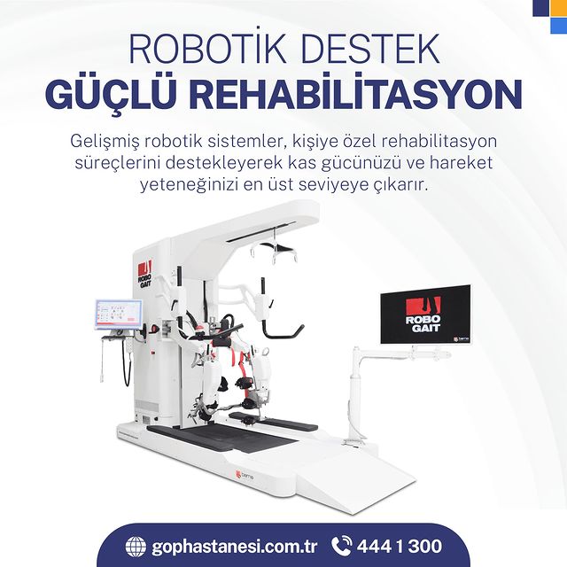 Robotik Rehabilitasyonla Hızlı ve Etkili İyileşme İmkanı