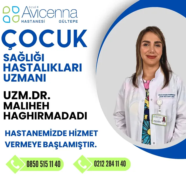 Uzm. Dr. Malıheh Haghirmadadi Avicenna Hastanesi Gültepe'de Göreve Başladı