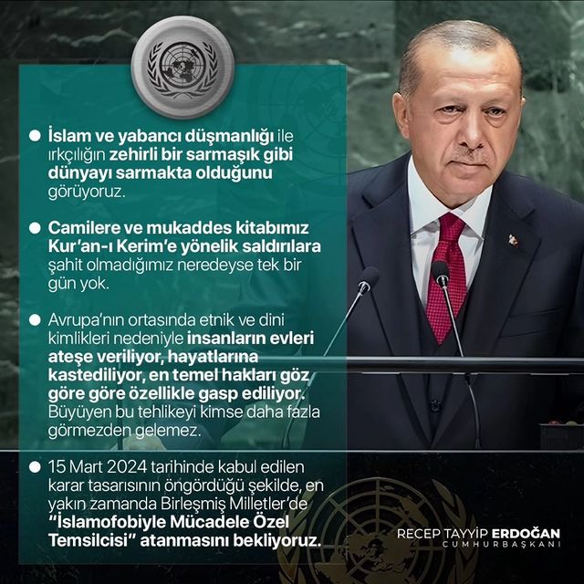 Cumhurbaşkanı Erdoğan, 