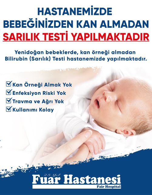 Hastanede Acısız Sarılık Testi Uygulaması Başladı