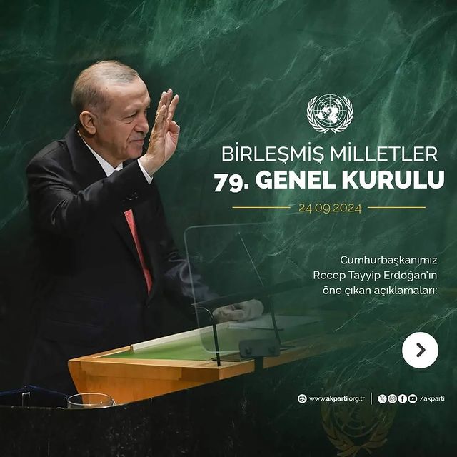 Cumhurbaşkanı Erdoğan'ın BM Genel Kurulu Açıklamaları