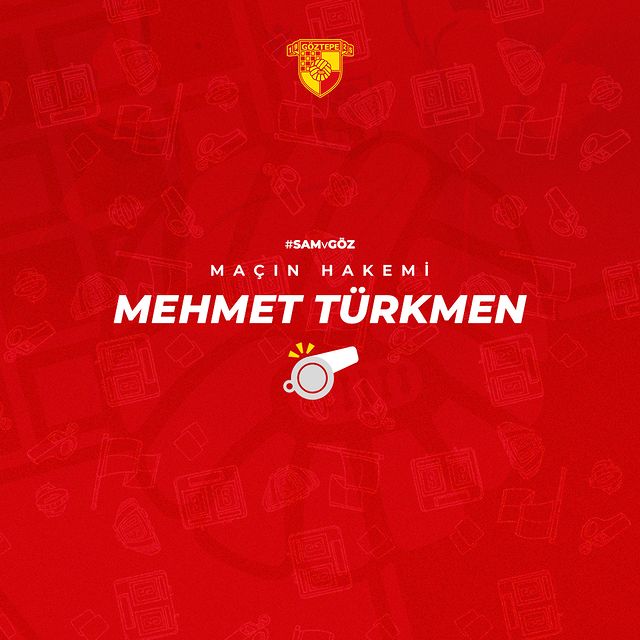 Göztepe - Samsunspor Maç Hakem Ataması