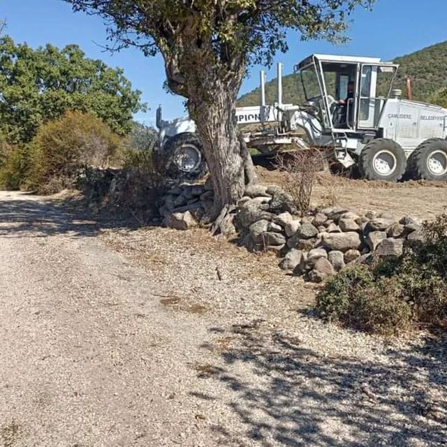 Çamlıdere'de İmar Yolu Açma Çalışmaları Başladı