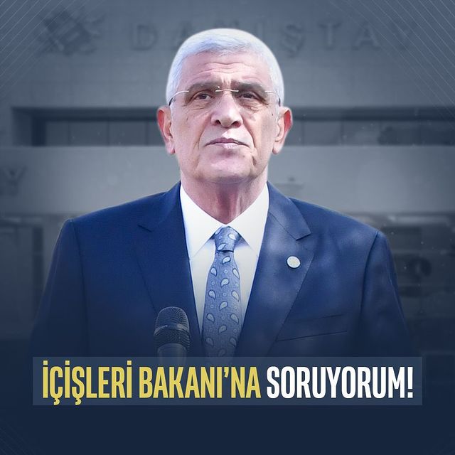 İyi Parti İzmir Milletvekili Müsavat Dervişoğlu: 