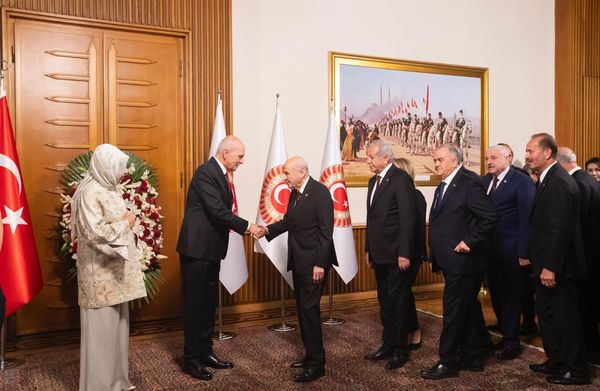 MHP Genel Başkanı Devlet Bahçeli TBMM Açılışına Katıldı