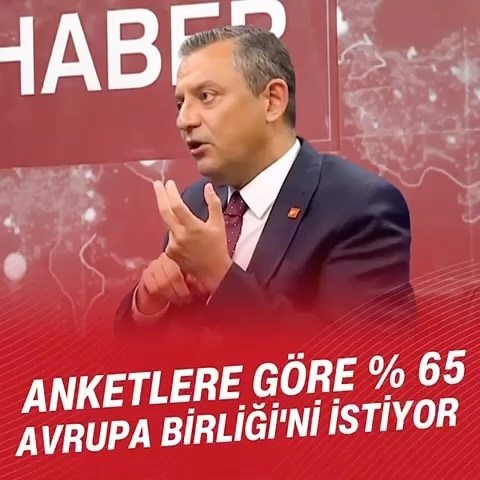 Cumhuriyet Halk Partisi Genel Başkanı Özgür Özel'den AB Üyeliği Vurgusu