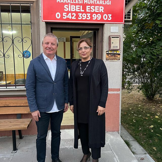 Hoca Ahmet Yesevi Mahallesi'nin Yeni Muhtarı Sibel Eser'e Hayırlı Olsun Ziyaretleri