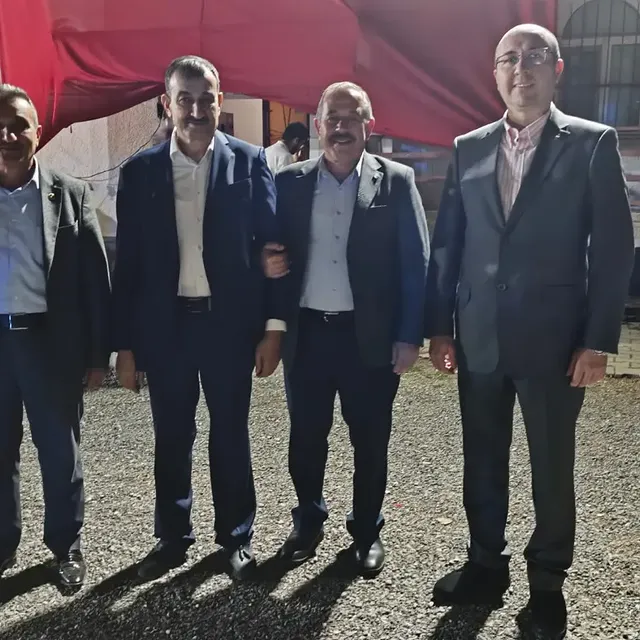 AK Parti Akyurt İlçe Başkanlığı, Faruk Demirel'in oğlu Çağrı'nın kına merasimine katıldı