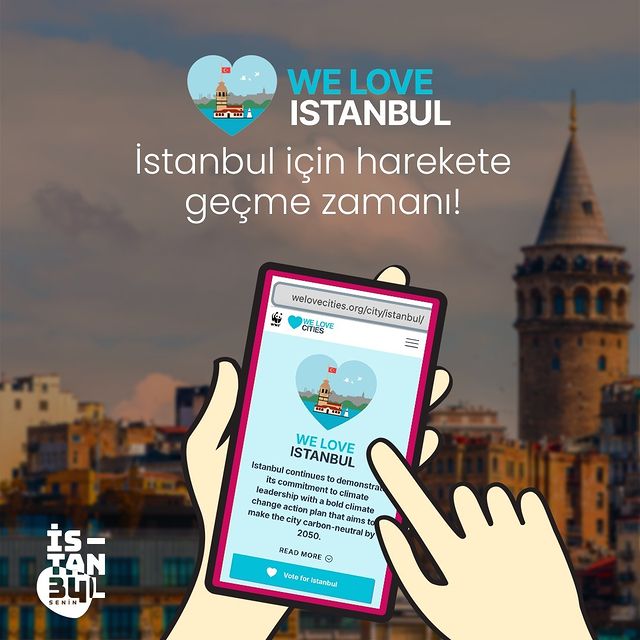 #WeLoveCities İstanbul'da Sürdürülebilirlik Yarışması Başladı