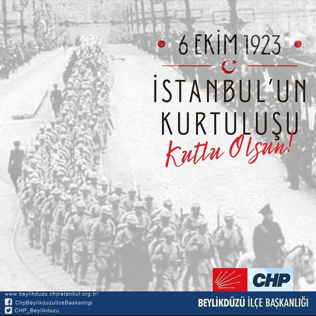 İstanbul'un 101. Kurtuluş Yıl Dönümü Kutlandı