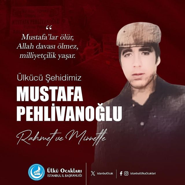 Ülkücü Şehit Mustafa Pehlivanoğlu Anılıyor