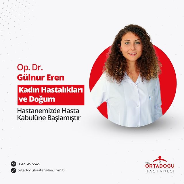 Kadın Sağlığı Bölümünde Uzman Doktor Hizmetinizde