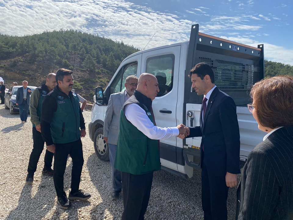 Gedikler Mahallesi'nde Sulama Göleti Açılışı