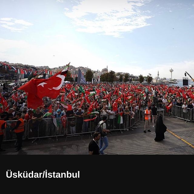 Aksa Tufanı'na Destek Eylemleri Gerçekleştirildi