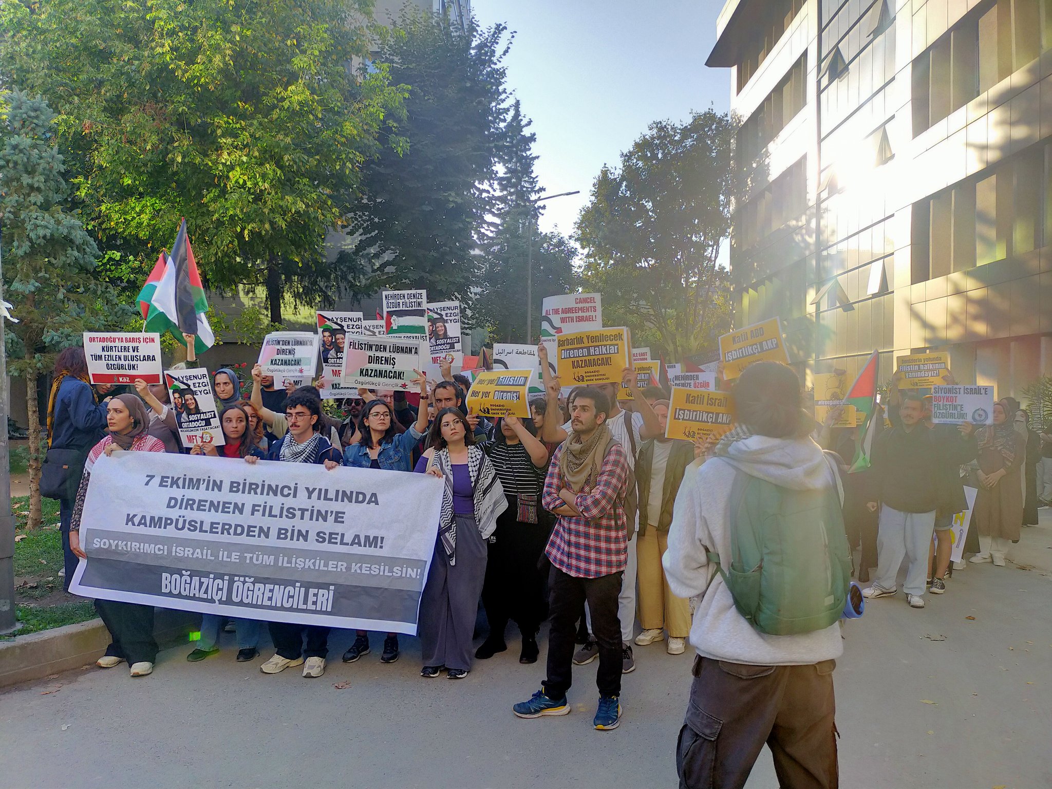 7 Ekim'de Boğaziçi Üniversitesi'nden Filistin Halkına Destek Anma Etkinliği