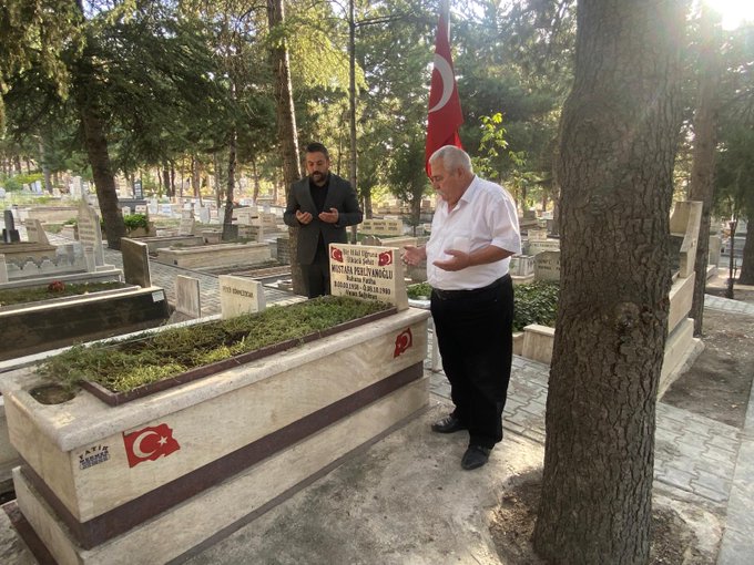 MHP Kahramankazan İlçe Başkanlığı, Şehit Mustafa Pehlivanoğlu'nu Anma Etkinliği Düzenledi