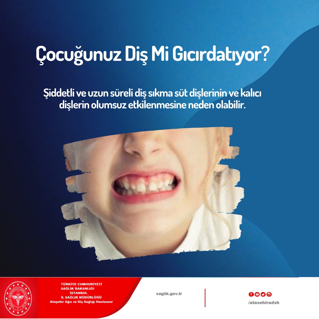 Çocuklarda Diş Gıcırdatma Nedir?