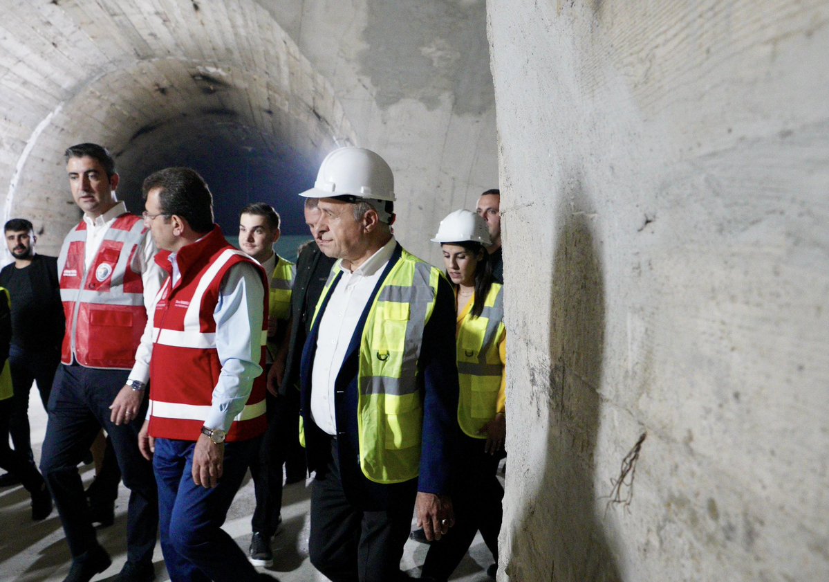 İstanbul Büyükşehir Belediyesi, Pendik-Kaynarca-Fevzi Çakmak Metro Projesi'nde İncelemelerde Bulundu