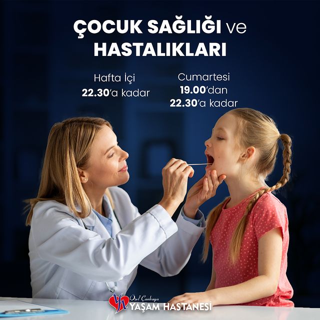 Özel Çankaya Yaşam Hastanesi, Çocuk Sağlığına Özel Hizmet Sunuyor