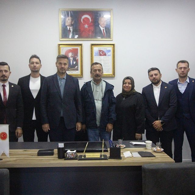 MHP Beykoz İlçe Başkanlığı, Soğuksu Mahallesi Muhtarını Ziyaret Etti