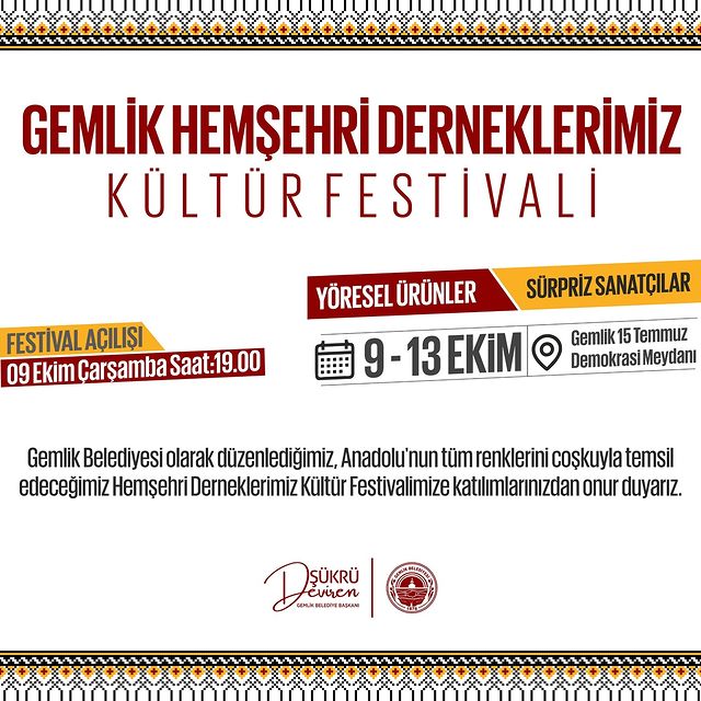 Anadolu'nun Renklerini Yansıtan Hemşehri Dernekleri Kültür Festivali