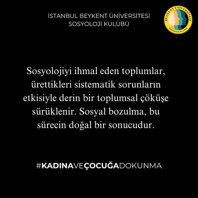 İstanbul Beykent Üniversitesi Sosyoloji Kulübü, Kadın Cinayetlerine Karşı Bilinçlendirme Kampanyası Başlattı