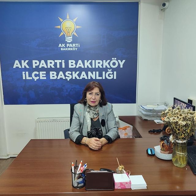 AK Parti Bakırköy İlçe Başkanı Gülen Yüksel İlçe Nöbetinde