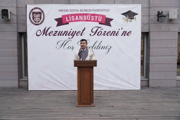 Ankara Sosyal Bilimler Üniversitesi Mezuniyet Töreni