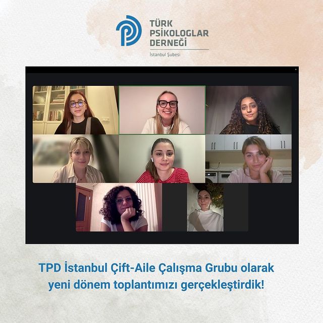 TPD İstanbul Şube Çift ve Aile Çalışma Grubu İlk Toplantısını Gerçekleştirdi