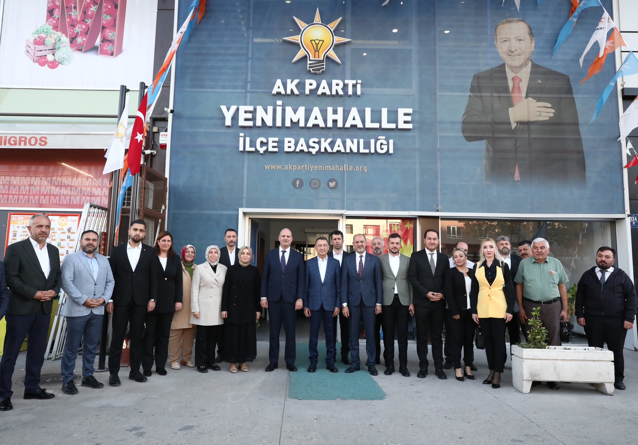 AK Parti Yenimahalle İlçe Başkanlığı Ziyareti