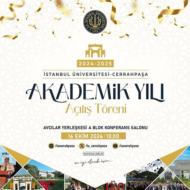 Üniversitenin Akademik Açılış Töreni 16 Ekim'de Gerçekleşecek