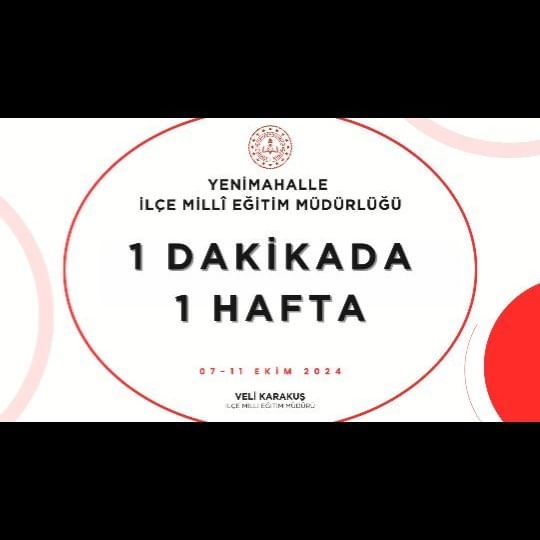 Eğitim Camiasına Yeni Bir Program