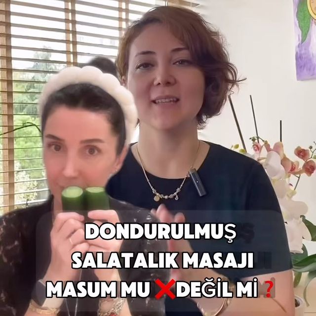 Dondurulmuş Salatalık Masajı: Gerçekten İşe Yarıyor Mu?