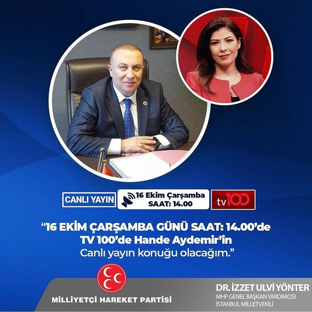 İzzet Ulvi Yönter TV100 Programında İzleyicilerle Buluşuyor