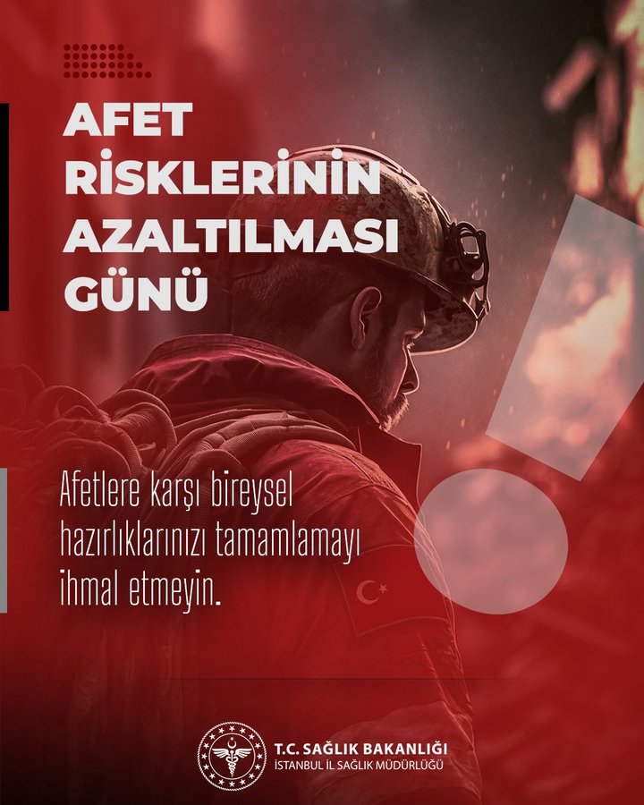 Afetlere Hazırlık ve Bilinçlenme Gerekliliği