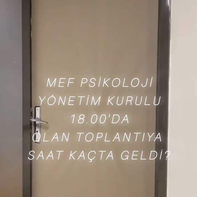 MEF Psikoloji Kulübü İlk Toplantısını Yaptı