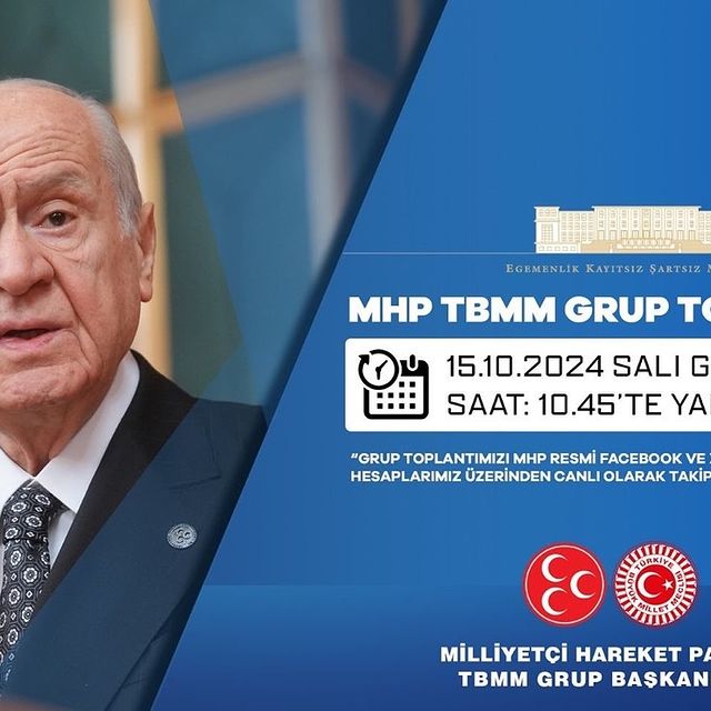 MHP, TBMM Grup Toplantısını Duyurdu