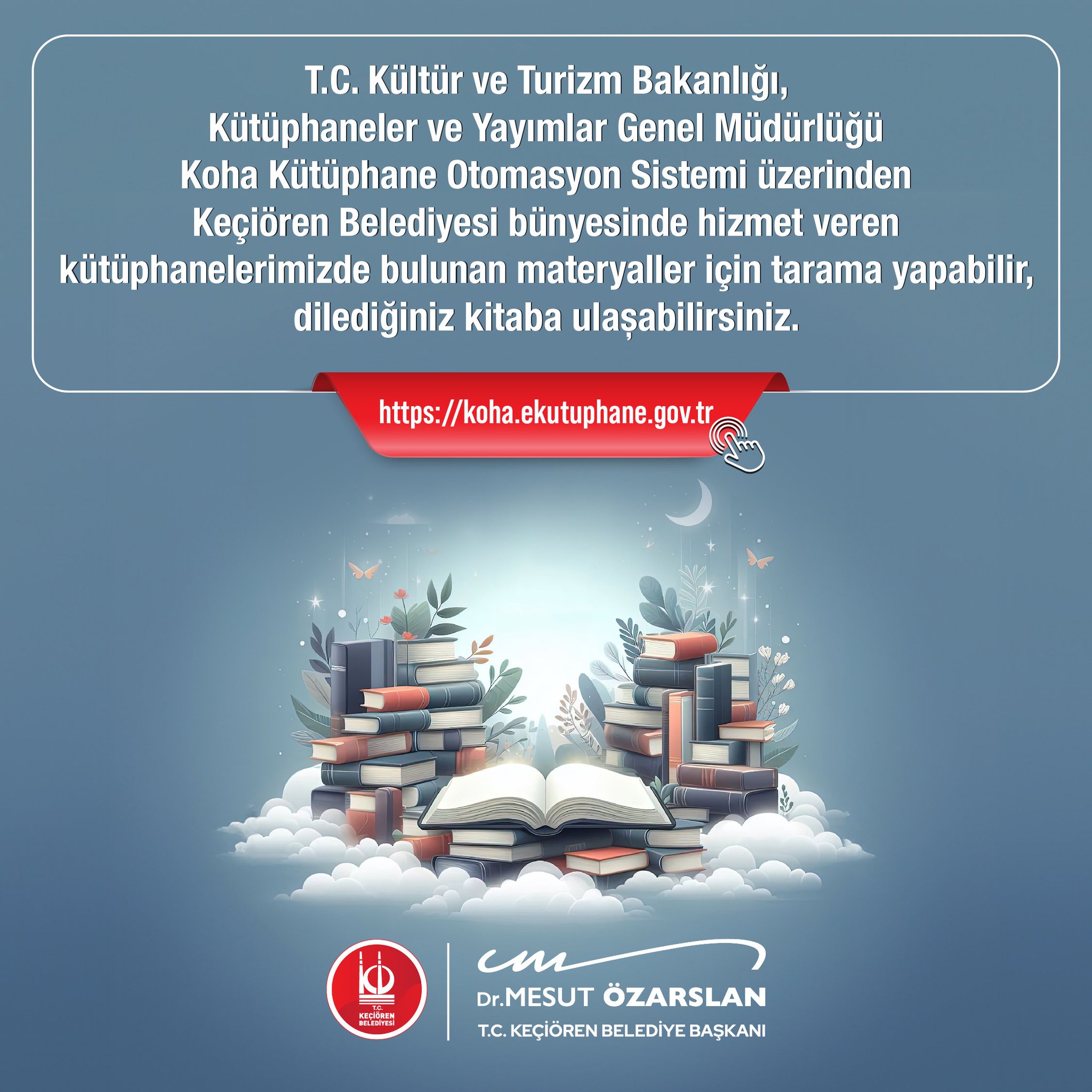 Keçiören Belediyesi'nden Halk Kütüphaneleri İçin Dijital Erişim İmkanı