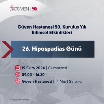 Ankara Güven Hastanesi'nden Hipospadias Günü Duyurusu