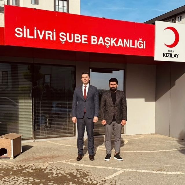 İlçe Emniyet Müdürü Kıvanç Taşçı, Kızılay Silivri Şubesi'ni Ziyaret Etti