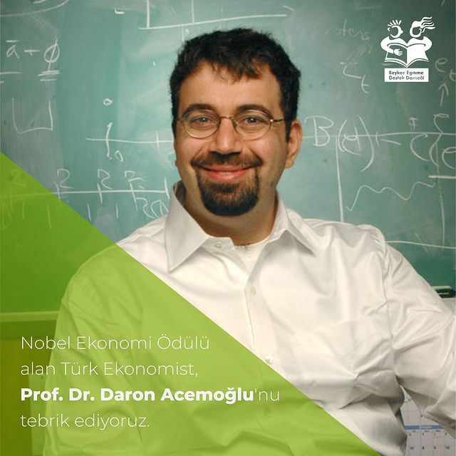 2024 Nobel Ekonomi Ödülü'nü Kazanan Türk Ekonomist: Prof. Dr. Daron Acemoğlu