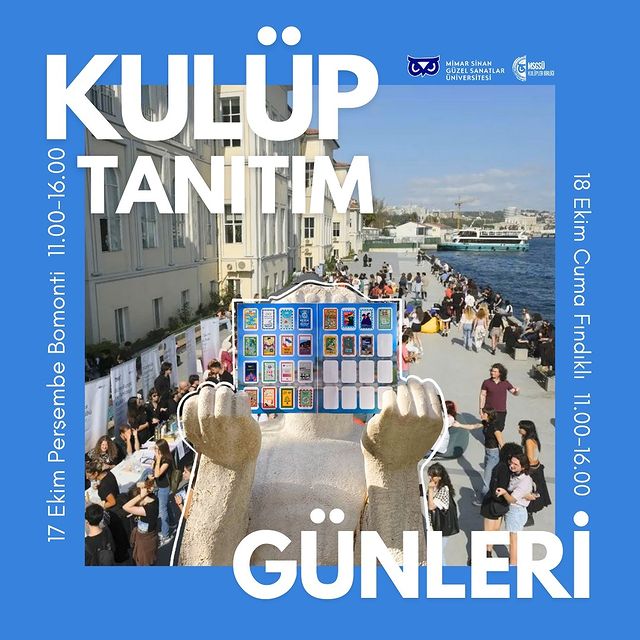 Mimar Sinan Güzel Sanatlar Üniversitesi Kulüpler Birliği Tanıtım Günleri