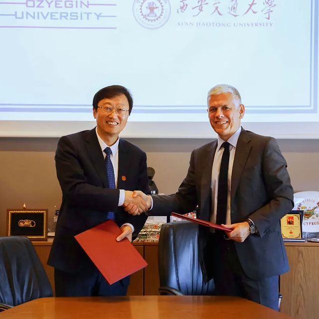 Özyeğin Üniversitesi ve Xi’an Jiaotong Üniversitesi İş Birliği İçin Protokol İmzaladı