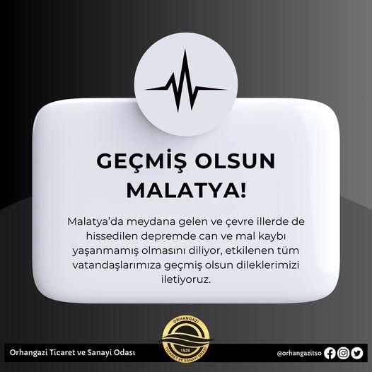 Malatya'da Gerçekleşen Deprem