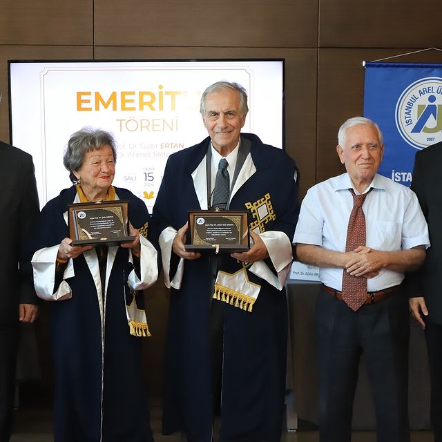 İstanbul Arel Üniversitesi, İki Değerli Akademisyenine Emeritus Profesörlük Unvanı Verdi