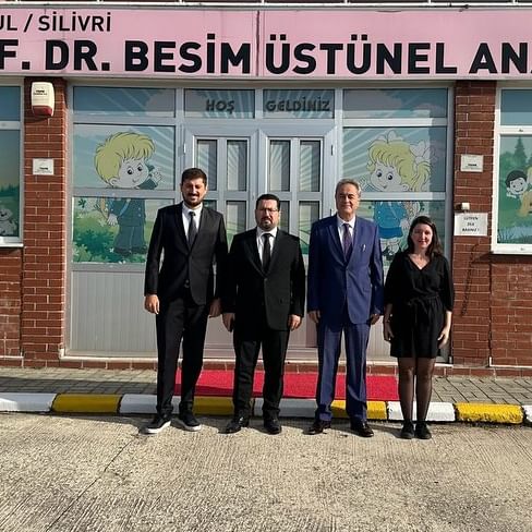 Silivri İlçe Millî Eğitim Müdürü İbrahim Hakkı Damat, Prof. Dr. Besim Üstünel Anaokulu'nu Ziyaret Etti