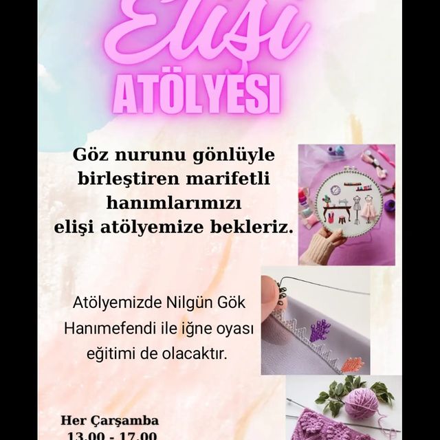 Esenler İHH Temsilciliği'nde Geleneksel Elişi Atölyesi